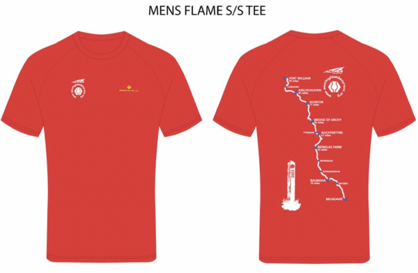 MEN’S 2022  West Highland Way Tee (Flame) (Copy)