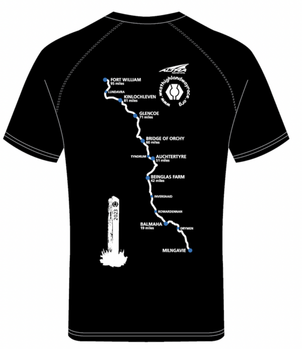 2023 MENS Black Tee shirt.