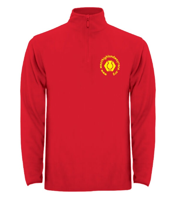 MEN"S WHW  Red fleece